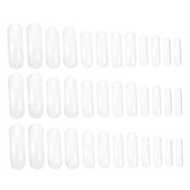 Baluue Professional Square Nails Manicure Set Solid Nail Traceless Nails 120pcs Box