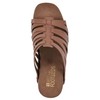 WHITE MOUNTAIN Women's Jackpot Slippers, Dk Tan Burn Smooth