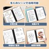 ZiSyouMa Dry Erase Board Notebook, Portable, Meeting Board, Easy to