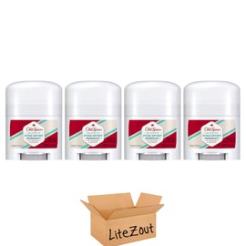 Deodorant Invisible Solid Trial Size, 0.5oz, (4 pack), by Litezout