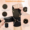 Beugo 2 Pack Wrist Support Sleeve, Copper Wrist Supports, M