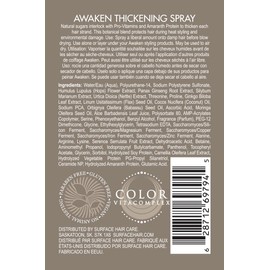 Surface Hair - Awaken Thickening Spray, Pre-Style Conditioning and Protection, 4 Fl. Oz.