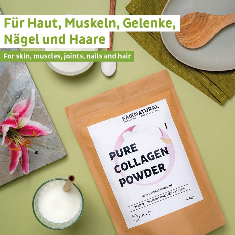 Collagen Powder Hydrolysate [From German Pasture] with Bioactive Collagen Peptides