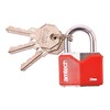Amtech T0703 30mm Rhombic Chrome Plated Iron Padlock