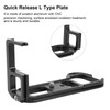 Metal L Type Quick Release Plate Vertical L Bracket Grip
