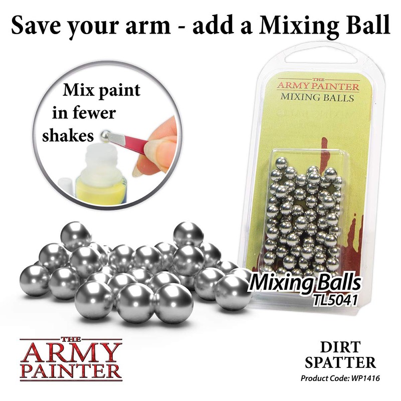 The Army Painter Dirt Spatter Warpaint - Acrylic Non-Toxic Heavily