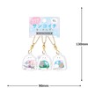 Cracks 219590 Clear Sankoichi Key Chain Outine 3 Key Chain