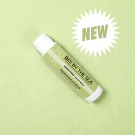 Bee By the Sea Lip Balm with Sea Buckthorn & Natural Beeswax - Moisturizing, Soothing Lip Care for Dry Lips - 0.15oz (0.15 oz, Honeydew)