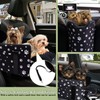 Center Console Dog Car Seat for Medium Dogs, Black