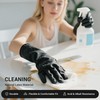 ThxToms 3 Pairs Dishwashing Cleaning Gloves, Reusable Dishwashing latex Gloves
