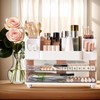 Makeup Organizer with 2 Drawers, Cosmetic Display Case, Storage Holder