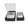 Exacompta Bunnybox 5331423D Flashcard File Black DIN A8 Landscape Includes