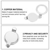 PATIKIL 5/8" Peephole Cover,Door Peephole Protector Privacy Door Viewer Cover