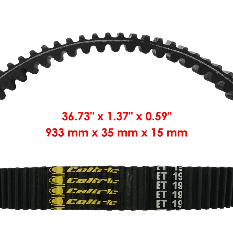 Caltric Drive Belt for Suzuki Quadmaster 500 LT-A500F LTA500F 4X4
