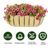 3PCS 24 Inch Planter Basket Liners Fabric Window Box Liners