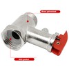 1pcs 1/2Inch Pipe Thread Water Heater Service Pressure Reducing Valve,Push