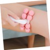 FRCOLOR 3 Pcs Multi-purpose Massage Roller Muscle Relaxer Handheld Rolling