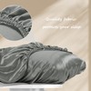Manyshofu Satin Pillowcases for Hair Protection - 1Pcs Grey Pillow