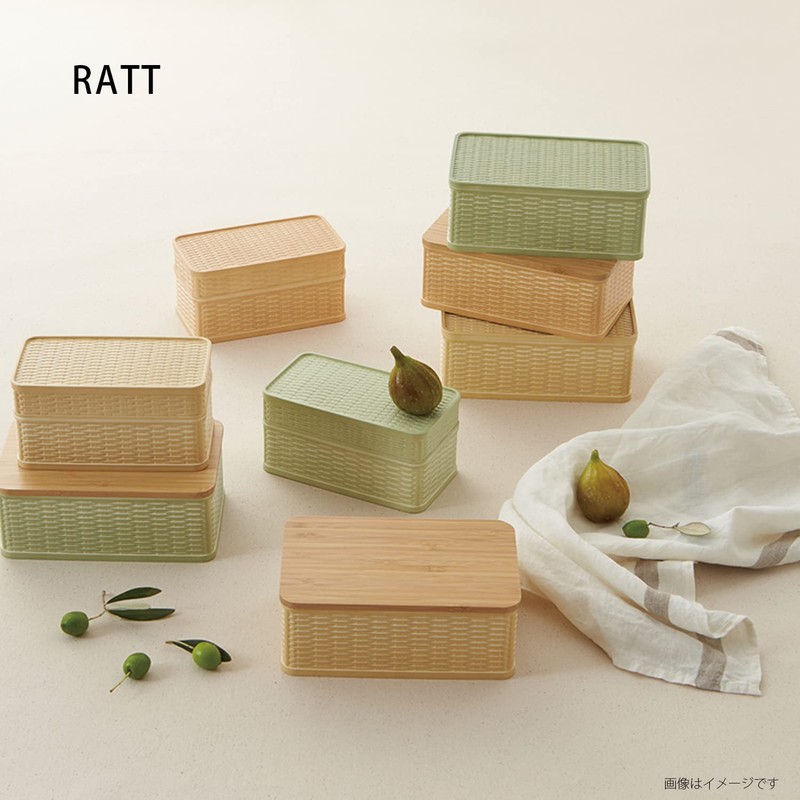 Takenaka Rat Lunch Box, 1-Tier, Natural, 28.7 fl oz (800
