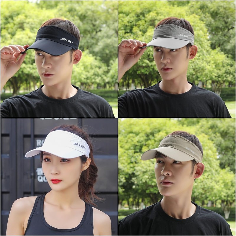 Weuiean MOKX-07 Sun Visor, Men's, UV Protection, Women's, Wide Brim