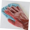 MAGICLULU 2pairs Heavy Duty Reusable Plumbing Gloves Snake Design for