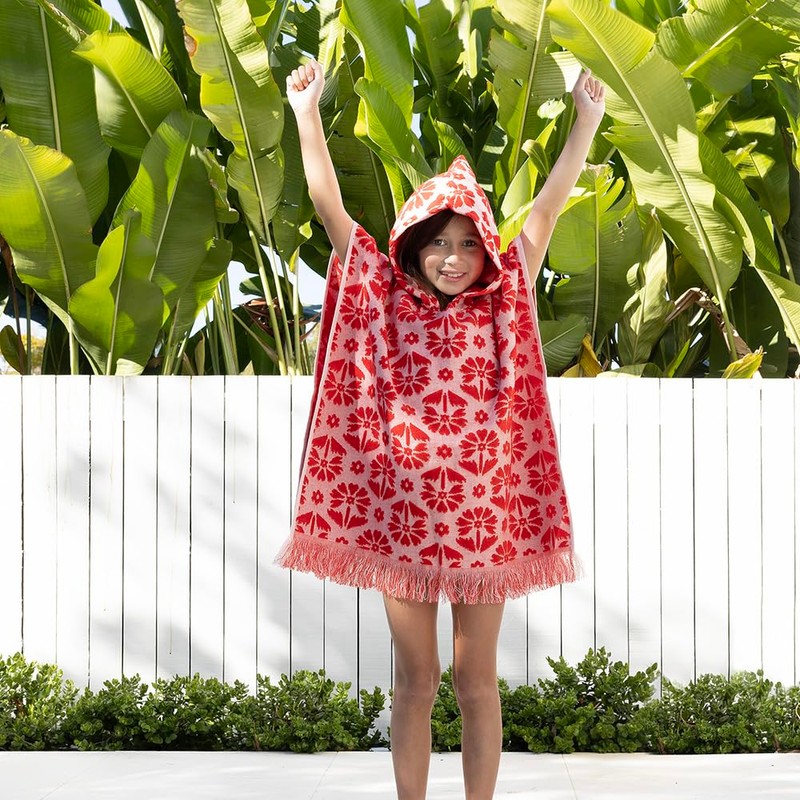Flora Kids Poncho Poppy