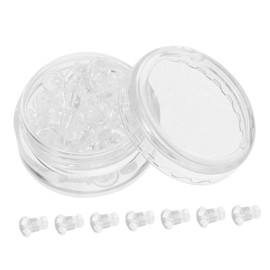 Gatuida Earring Backs Replacements Ear Stoppers for Earrings Durable and Comfortable for Jewelry Making One Box