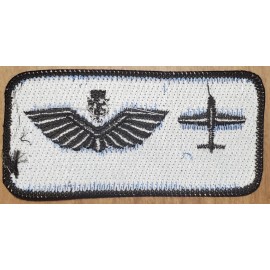 PATCH USAF  / RNoAF   80th FTW ENJJPT  T-37 NORWEGIAN INSTRUCTOR PILOT NAME TAG