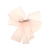 8 Inch Chiffon Hair Bow (Peach)