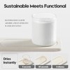 2Pack Diatomite Stone Sink Tray, Water Absorbing Faucet Mat for