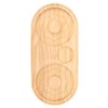 Salt Rimmer Pine Wood Sugar Rimmer Waterproof Holder Bar Tool