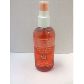 Clarins SUNSCREEN SPRAY RADIANT OIL SPF4 BY CLARINS HAIR & BODY INTENSIVE TANNING NNB