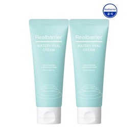 Real Barrier 리얼베리어 워터리 히알 크림 70ml 2개 Real Barrier Watery Hyal Cream 70ml 2pcs
