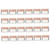 Minkissy Pack Mini Cosmetic Bottles Empty Sample Containers for Travel
