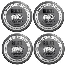 Reuzel Extreme Hold Matte Pomade 95g Quad Bundle