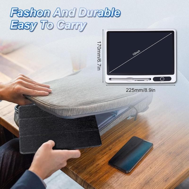 10 inch LCD Writing Tablet Electronic Writing Notebook with PU