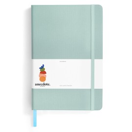 Hardcover Ruled Journal with Thick 100 gsm College Ruled Paper A5 size (8.3 inches x 5.4 inches) - Daily Writing Notebook Journal for Travel, School and Office Use - Diary Journal for Women and Men - Dutch Blue