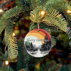 Merry Christmas Ornament Unique 2024 Merry Christmas Ornament Holidays Ornaments Christmas Tree Ornaments Hanging Accessories Navidad decoracion Christmas Xmas Gifts for Home Indoor Outdoor Decor