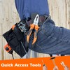 MUTUACTOR 1 PCS Magnetic Tool Belt Clip,Anti-Slip Heavy-Duty Magnetic Mount