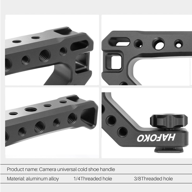 HAFOKO Camera Top Handle Camera Top Cheese Handle Universal Video