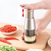 Garlic Masher Chopper 304 Stainless Steel Multi Functional Handheld Garlic