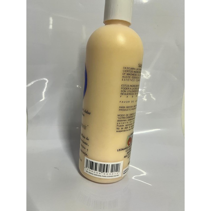 Gel crema corporal para cuidar la piel, natural