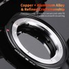 K&F Concept M11135 NIK-EOS High Precision Adapter Ring Lens Adapter