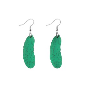 CENWA Pickle Funny Earrings for Pickle Lover Gift Pickle Drop Earrings (Pickle Earrings)