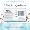 Castile Bar Soap by Kirk’s | Clean Soap for Men,