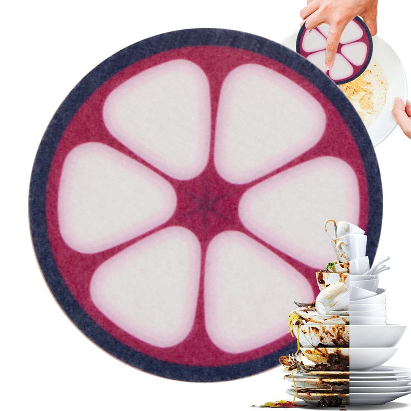 Dish Sponge | Dish Scrubber | Fruit Shape Washing Tools