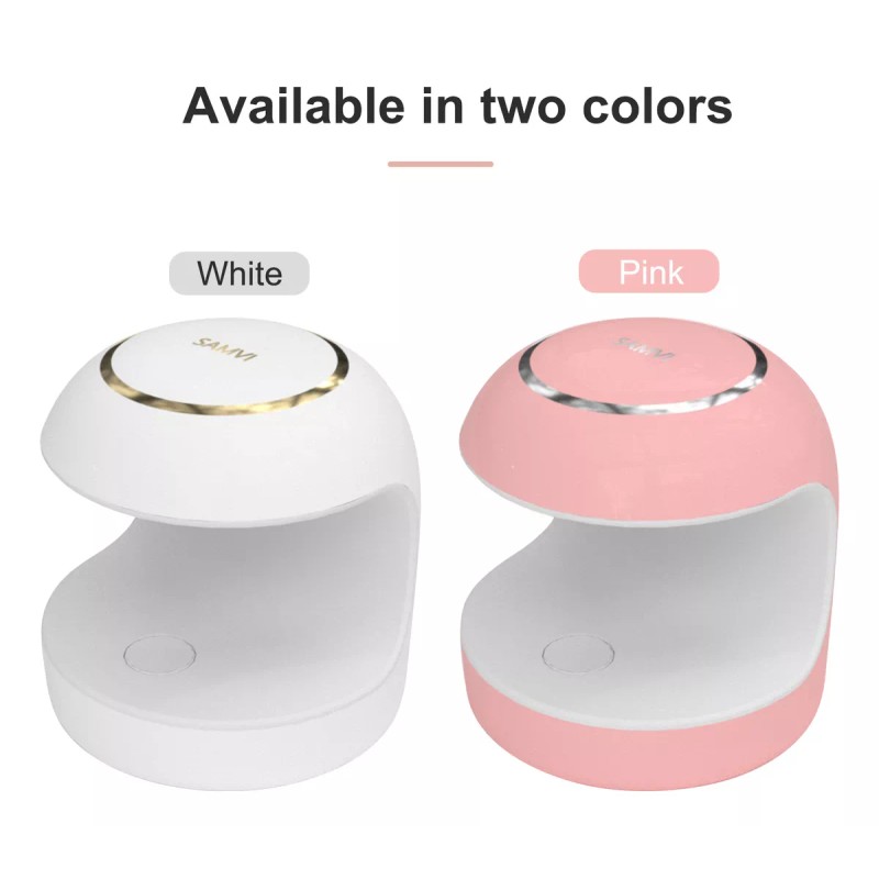 Manicure Kits Mini Lámpara De Uñas Uv Led Gel Polish