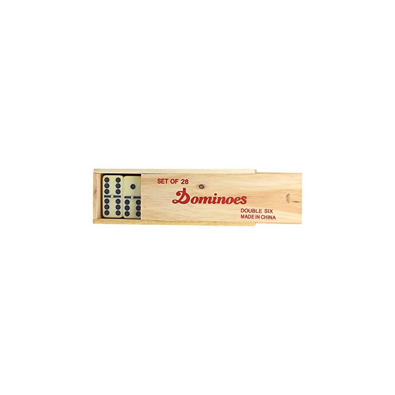Domino de Melamina Caja de Madera 50x25x10mm