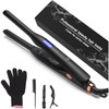 Hair Straightener Pencil Flat Iron, Ceramic Mini Small Flat Iron