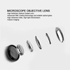 0.7X Stereo Microscope Objective Lens HD Large View Metal Auxiliary